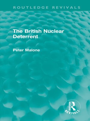 cover image of The British Nuclear Deterrent